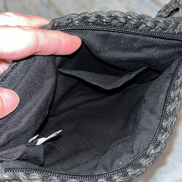 Macrame straw bag VGUC - Picture 3 of 9